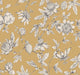Passion Flower Toile Harvest Wallpaper