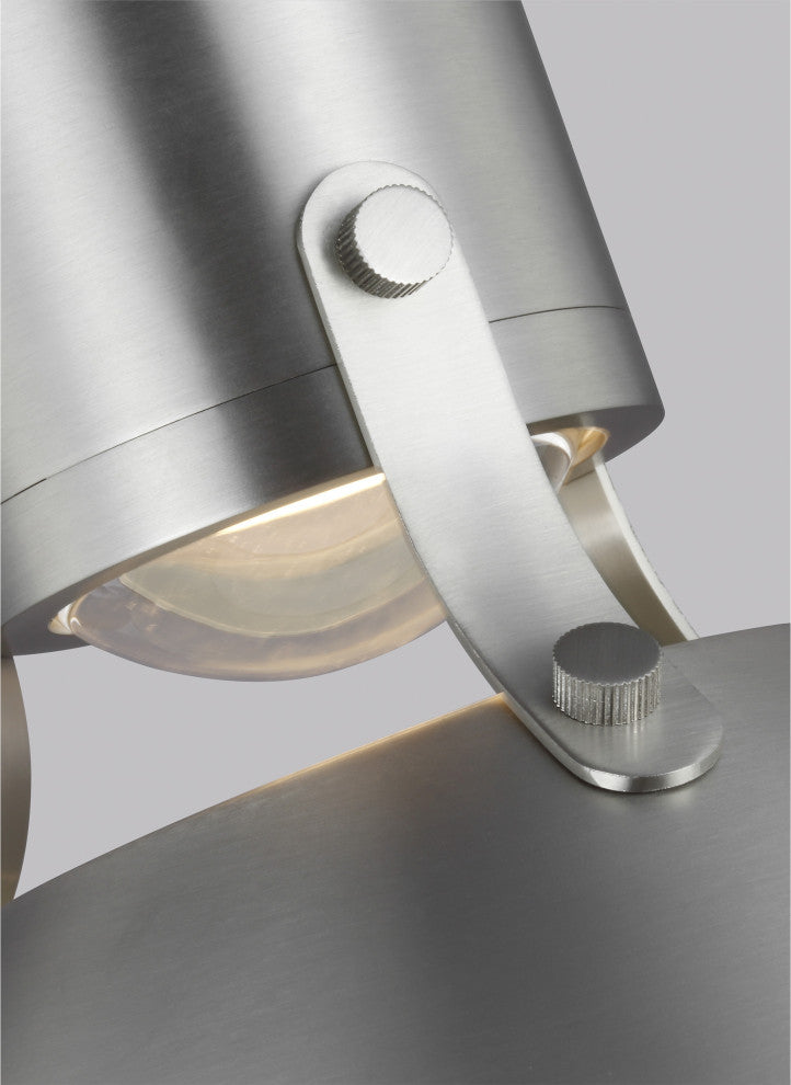 Brynne Small LED Pendant, Satin Nickel