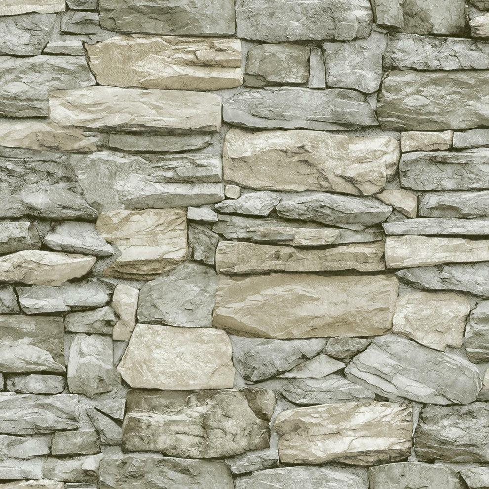 Stone Peel & Stick Wallpaper