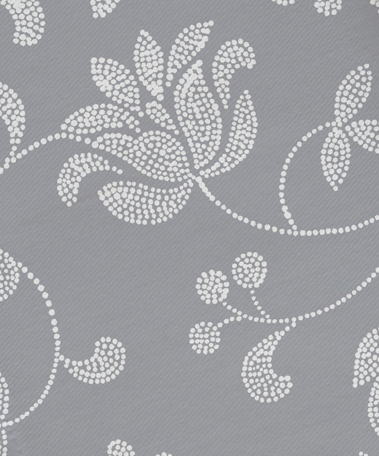 Traditional Floral, Floral Print Napkin, Gray, Set of 4