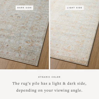 Loloi II Monroe Sand / Sunrise 2'-6" x 4'-0" Accent Rug