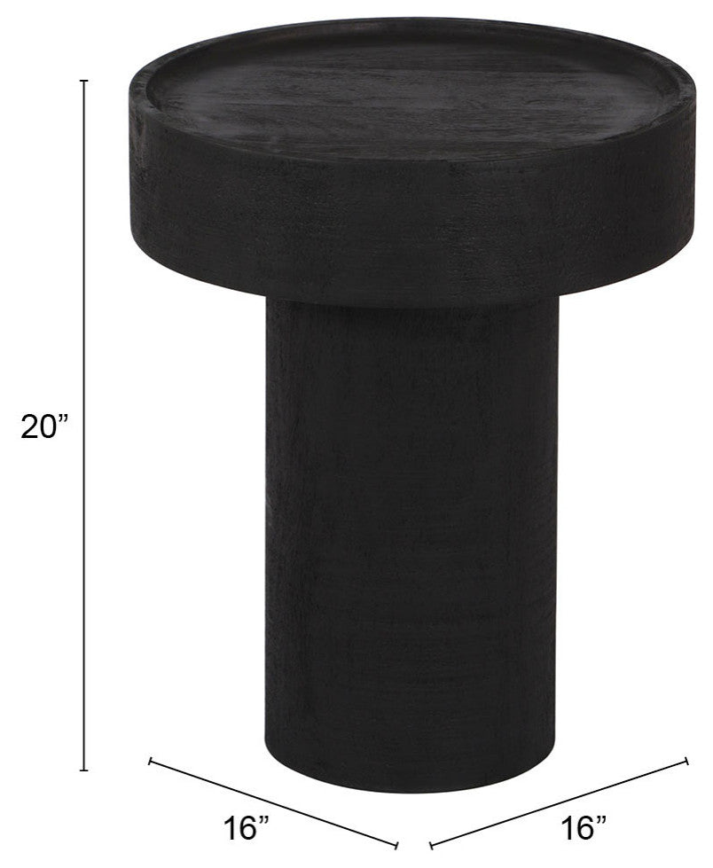 Watson Side Table Matte Black