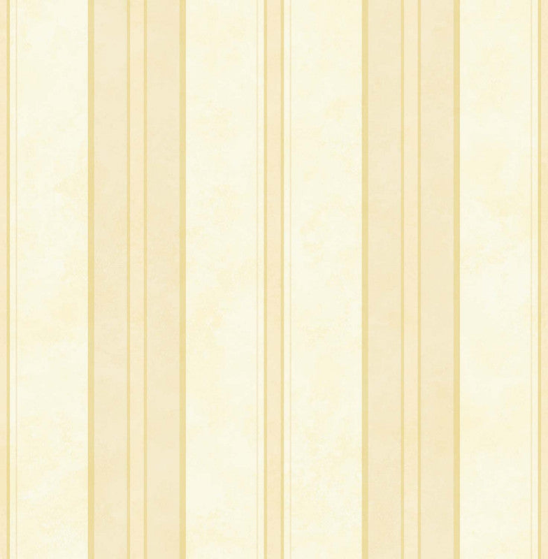 Annabelle Gold Stripe Wallpaper