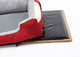 Pet Life "Dream" Electronic Heating and Cooling Pet Bed, Burgundy Red, Large