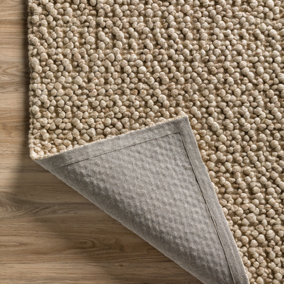 Gorbea GR1 Latte 2'6" x 10' Runner Rug