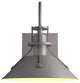 Henry Small Dark Sky Friendly Outdoor Sconce, Coastal Burnished Steel Finish