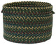Colonial Mills Basket Midnight Deep Forest Round