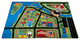 Total Transportation Play Town Rug