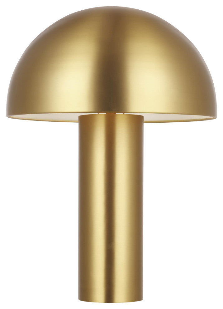Cotra Table Lamp, Burnished Brass