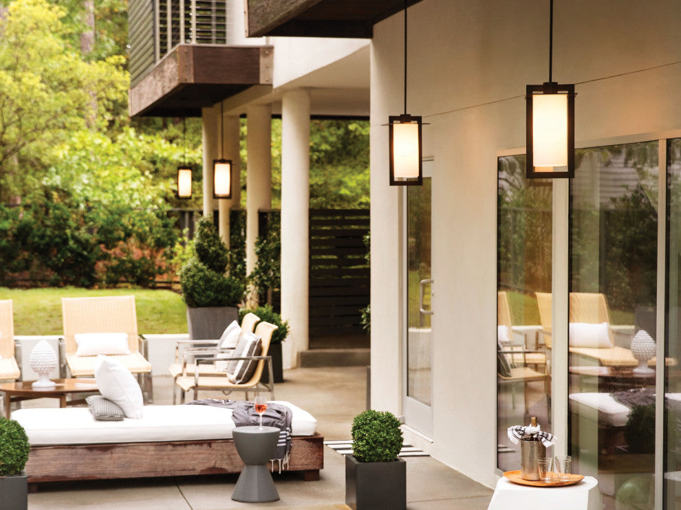 Hinkley Colfax Medium Hanging Lantern, Bronze
