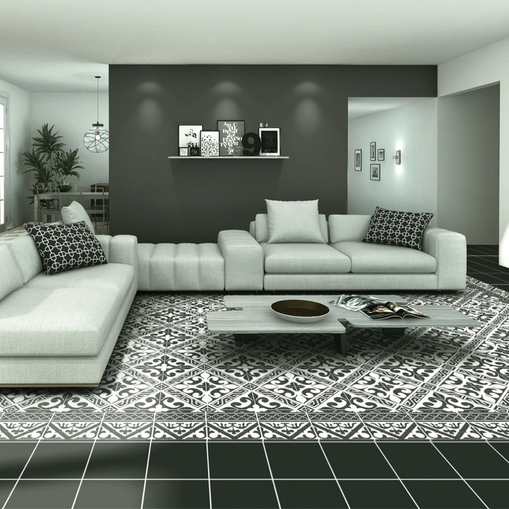 Majestic Orleans Angulo Black Porcelain Floor and Wall Trim