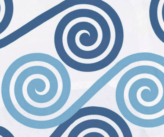 Rip Curl, Geometric Print Beach Towel, Blue