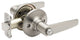 Craftsman Style Restroom Lever, Satin Stainless