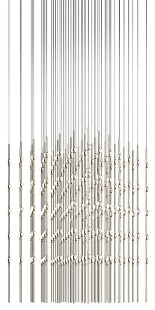 Sonneman 2169W Constellation 30"W Chandelier - Satin Nickel