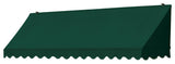 Traditional Awnings in a Box, Forest Green, 8'
