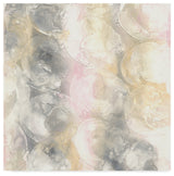 "Blush Circles II" by Chris Paschke, Canvas Art, 14"x14"