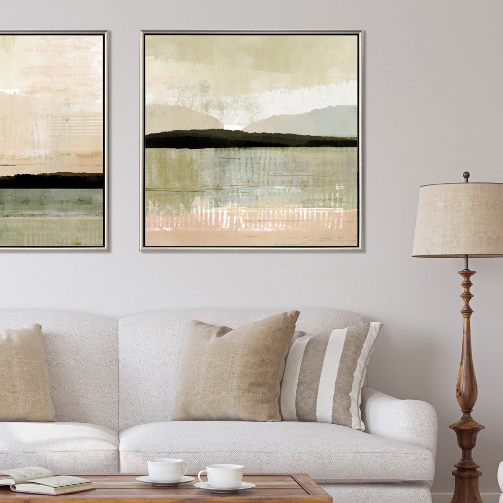 Blush Horizon II Canvas