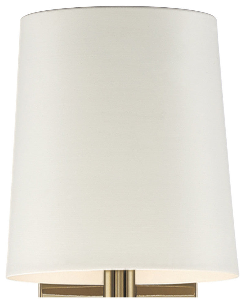 Crystorama BRO-451-VG, 1-Light Wall Mount, Vibrant Gold