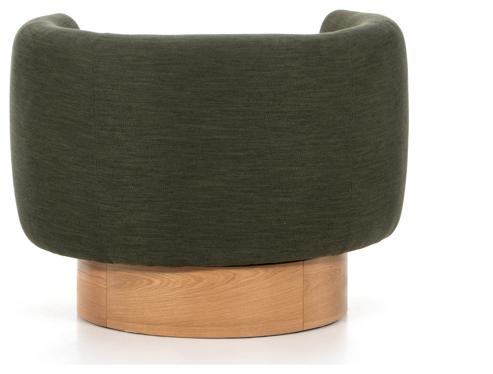 Calista Swivel Chair-Atlantis Moss