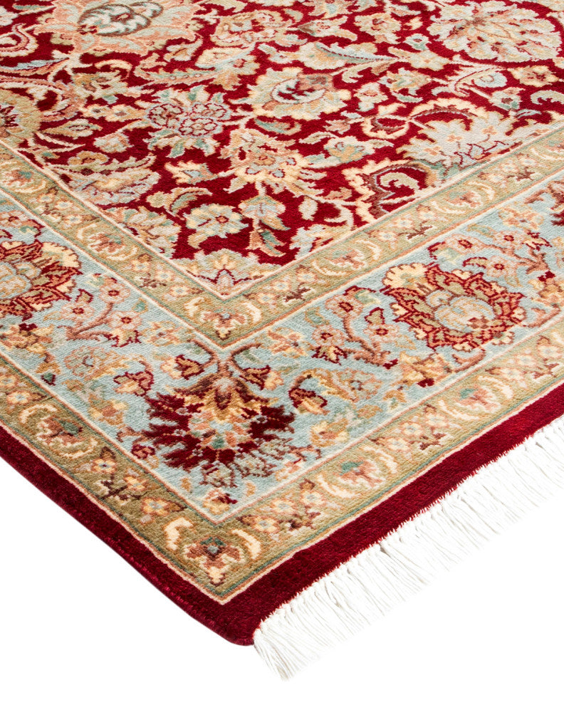 Mogul, One-of-a-Kind Hand-Knotted Area Rug Blue, 4' 2 x 6' 3