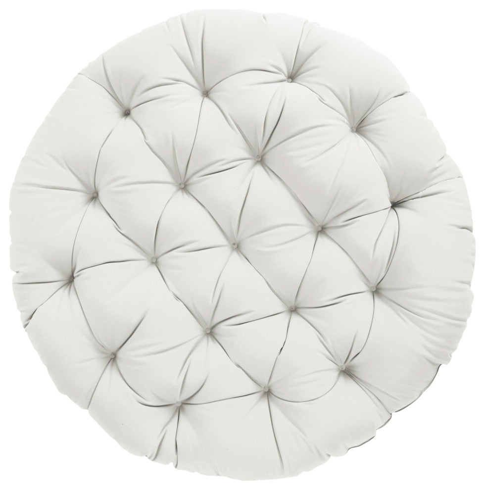 Sunbrella Outdoor Papasan Chair Cushion Replacement (Canvas Natural)