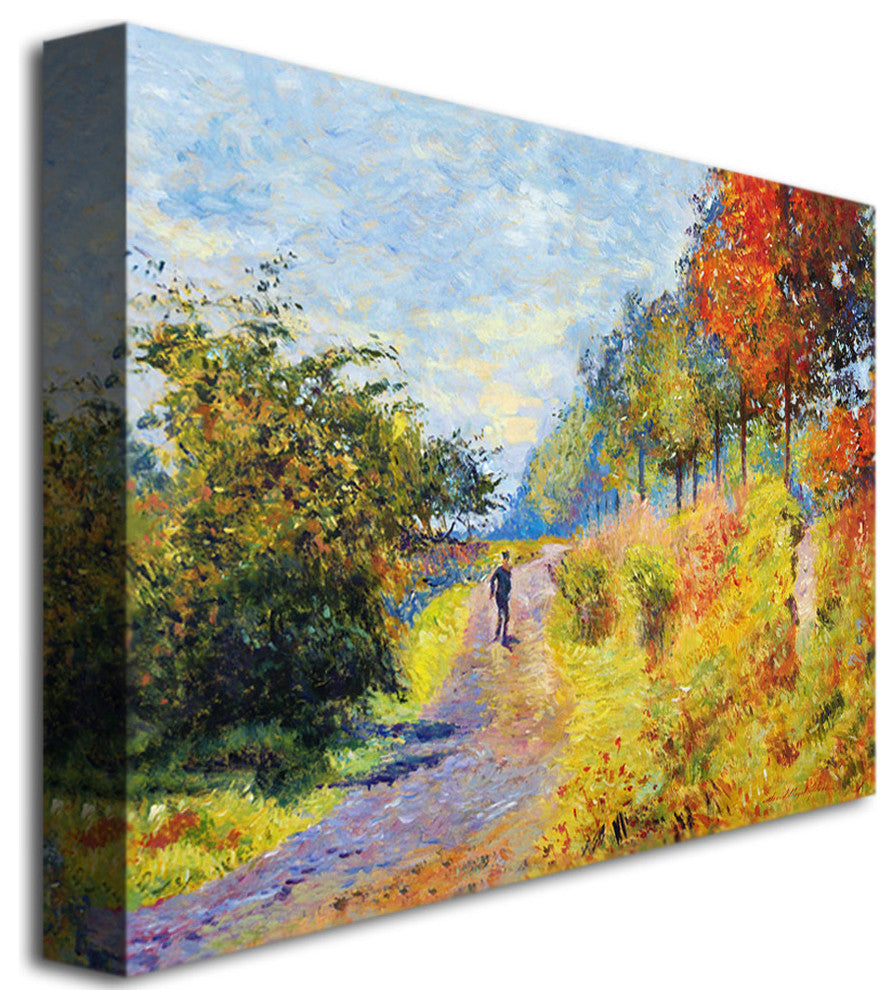 'The Sheltered Path' Canvas Art by David Lloyd Glover