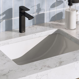 Bahia Bath Vanity, Oak, 42", Matte Black Hardware, Single, Freestanding