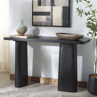 Safavieh Couture Martinelli Wood Console Table, Black
