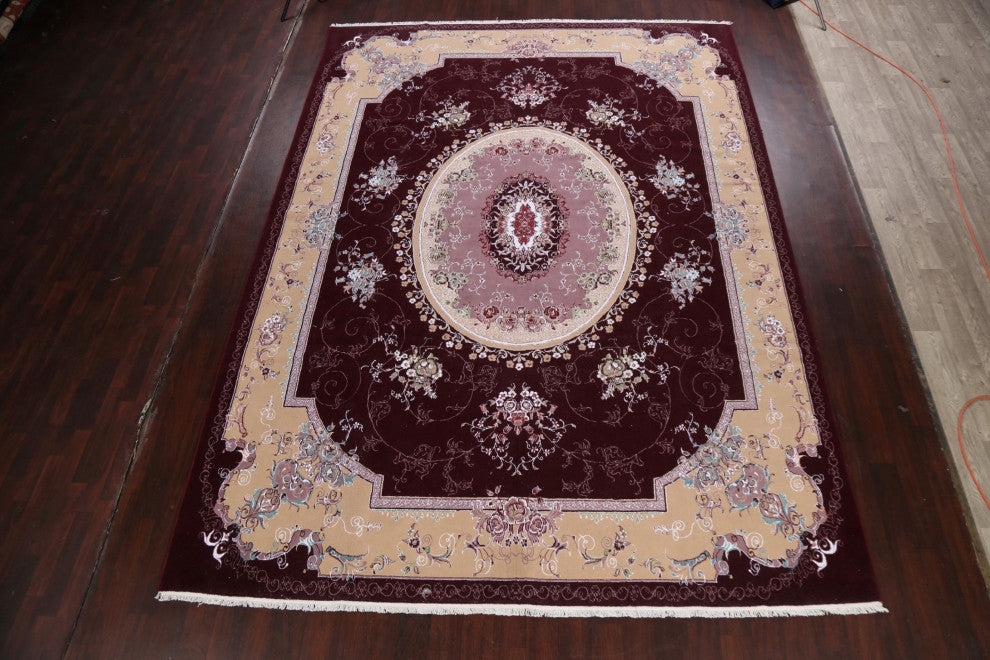Traditional Floral Victorian Style Aubusson Turkish Oriental Area Rug 10x13