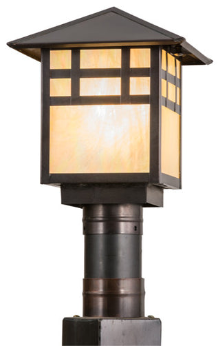 9Sq Seneca Window Pane Post Mount