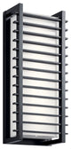 Kichler Rockbridge 2 Light Large LED Outdoor Wall Light in Black