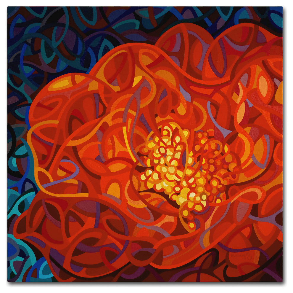 'Ribbons And Pearls' Canvas Art by Mandy Budan