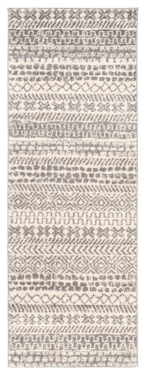Surya Sunderland SUN-2304 9'x12' Rug, Medium Gray/White