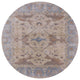 Ahgly Company Indoor Round Mid-Century Modern Area Rugs, 3' Round