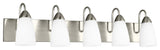 Seville 5-Light Wall / Bath, Brushed Nickel