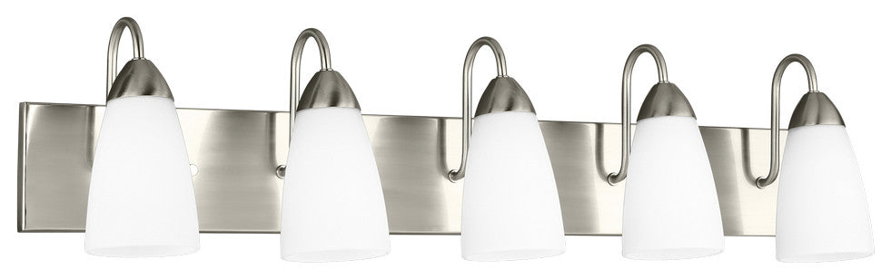 Seville 5-Light Wall / Bath, Brushed Nickel