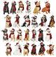 Dog Ornaments, Set of 25