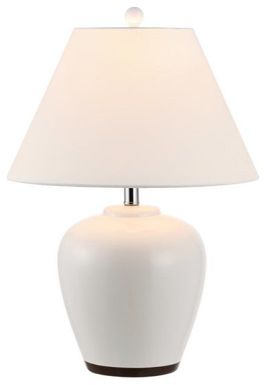 Safavieh Etren Table Lamp Ivory