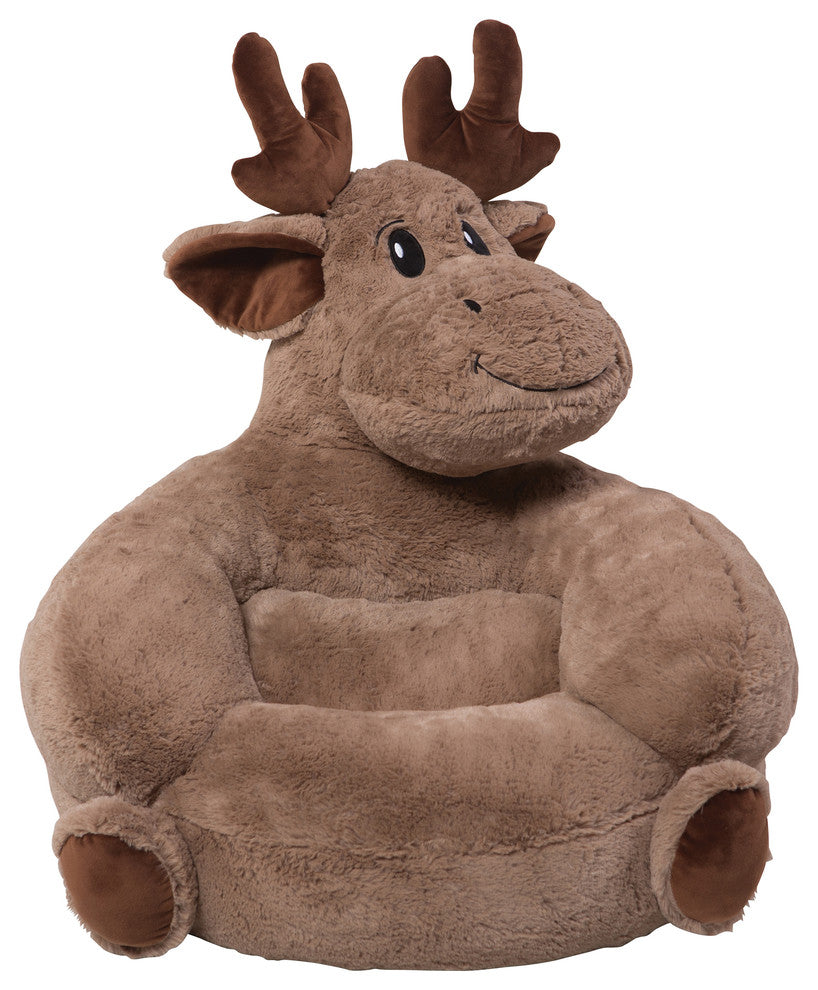 Trend Lab Children''s Plush Moose Character Chair, 102650