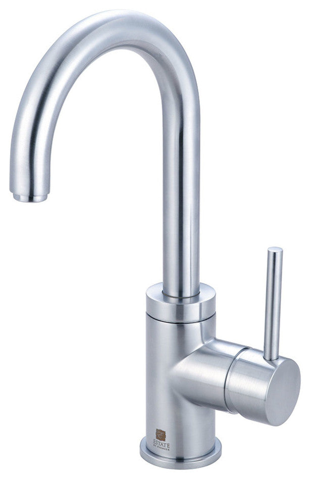 Motegi Single Handle Bathroom Faucet, PVD Stainless Steel