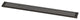 27" Linear Drain Metal Grate, Oil Rubbed Bronze, Square