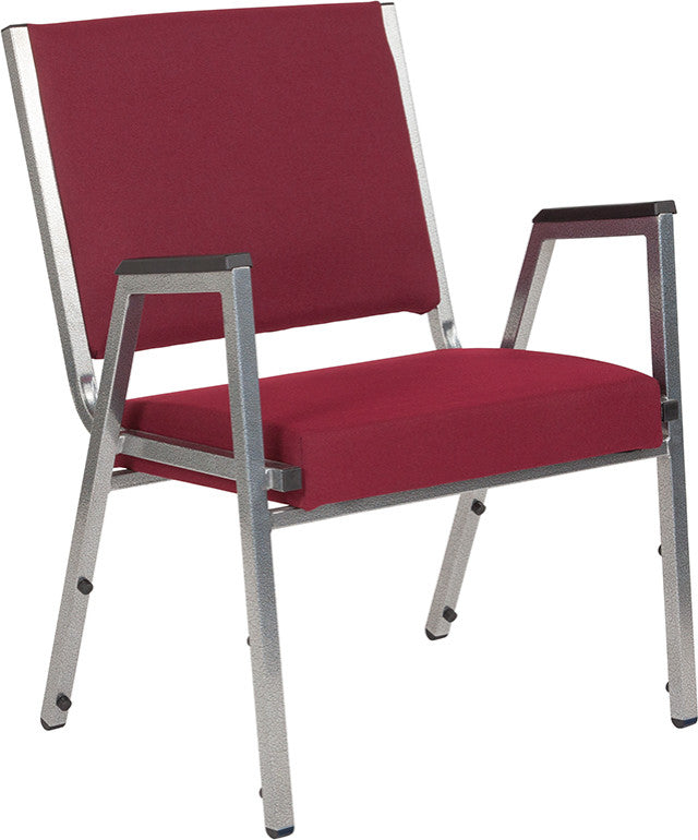 Beautiful Medical Reception Arm Chair, Burgundy