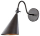 Lupe 1-Light Wall Sconce, Old Bronze