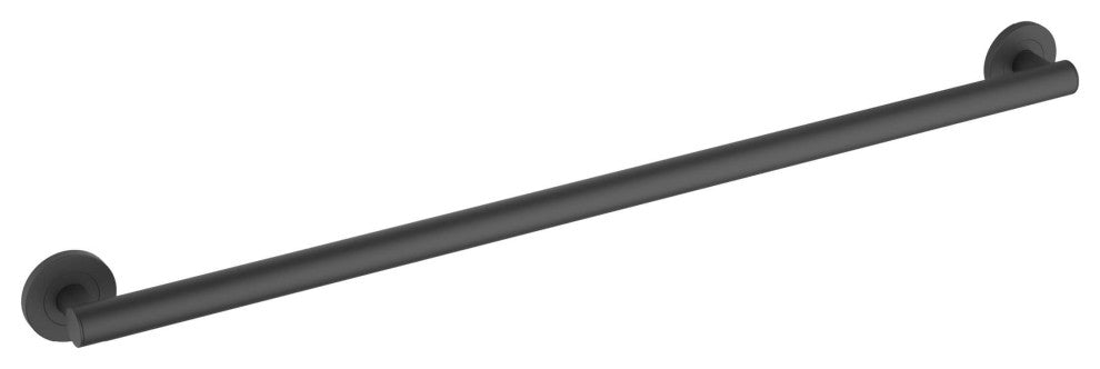 36" Stainless Steel Bathroom Safety Grab Bar, Matte Black