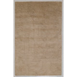 Quartz Relief Hand Made Indoor Area Rug, 5'x8', Sand