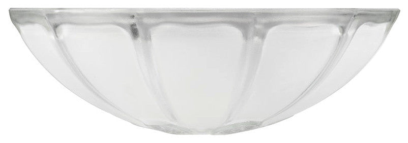23507-01 Replacement  Clear&Sandblasted/2 Tone Torchiere Lamp Glass(42mm) Shade