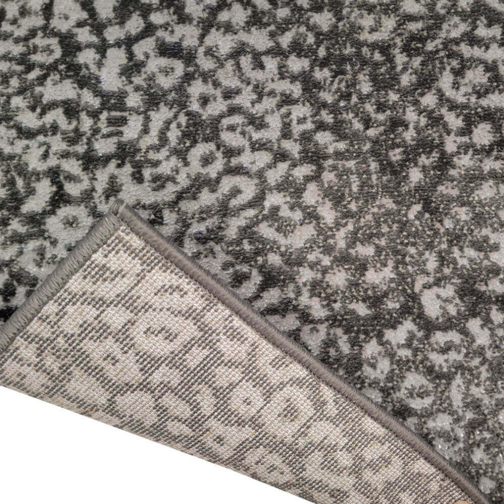 Exotic Leopard Print Area Rug Accent Rug Carpet Runner Mat, Reflections, 10x14