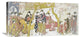 "Three Groups of Courtesans With Their Shinzo and Kamuro" Artwork