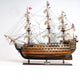 Hms Victory Midsize With Display Case Front Open