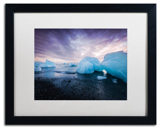 Philippe Sainte-Laudy 'Cold Light' Matted Framed Art